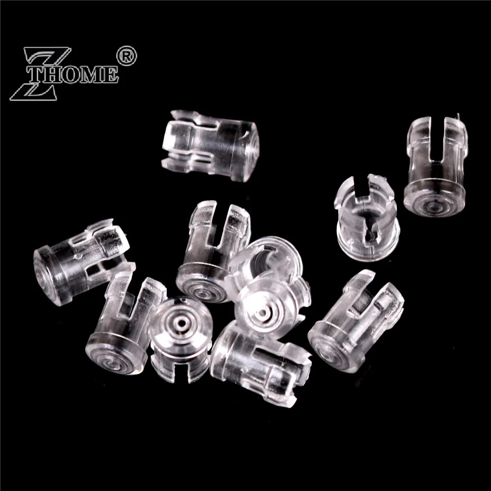 10PCS 3mm LED Light Emitting Diode Lampshade Protector Clear