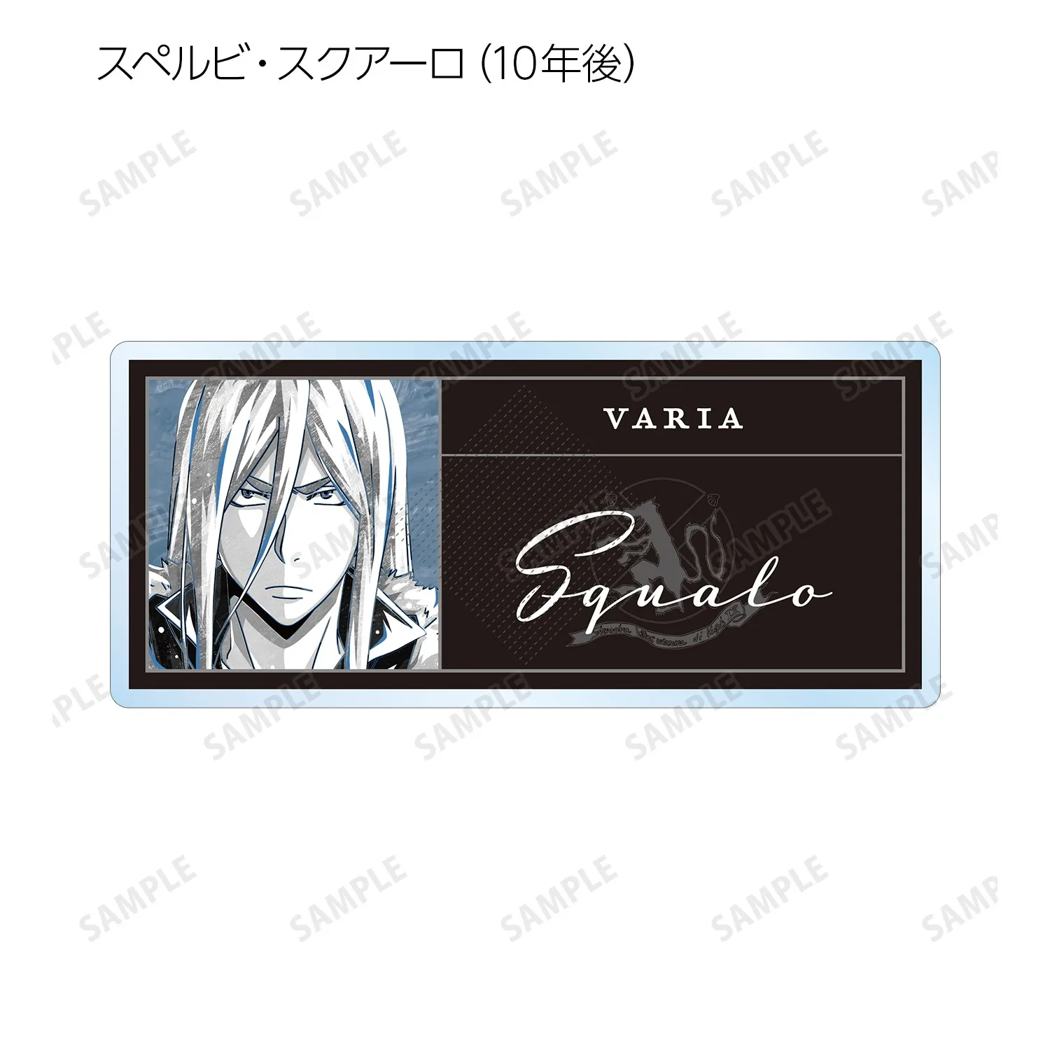 Game Superbi Squalo Belphegor sleutelhanger pop anime acryl sleutelhanger hanger voor cadeau