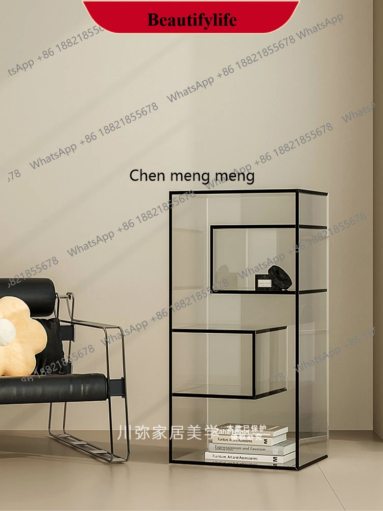 

z183 Simple modern shelf acrylic living room small storage display stand