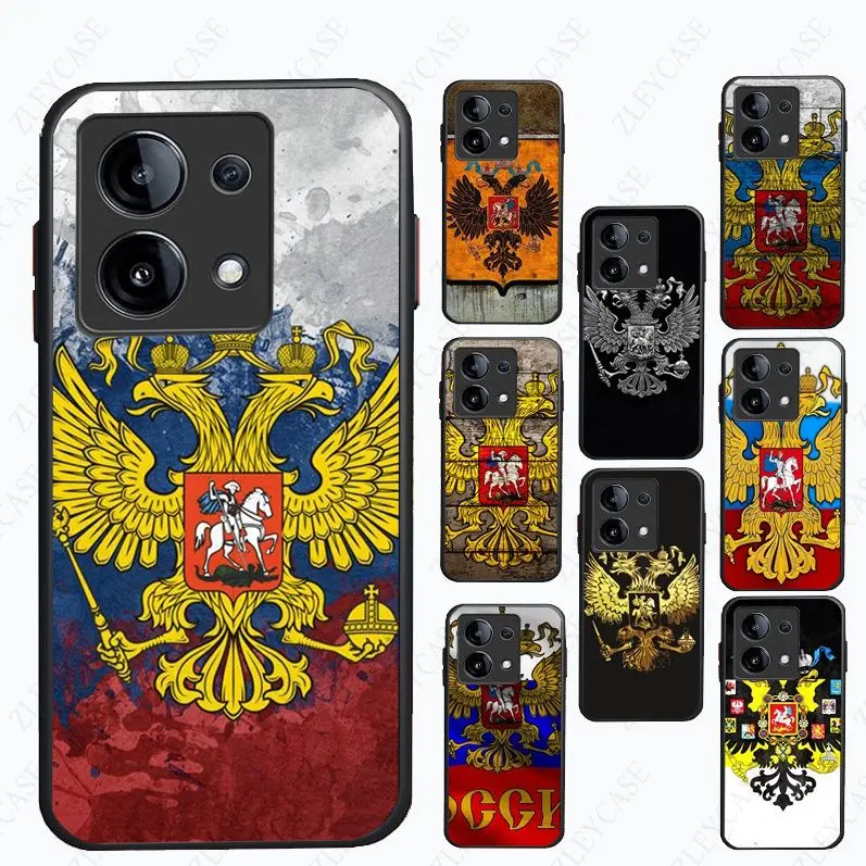 phone cover Russia Flag Emblem For xiaomi Redmi Note 13pro note12pro 11pro 10pro 9pro 8pro 9s 9T 8T K40 12C 10C 9C Cases coque