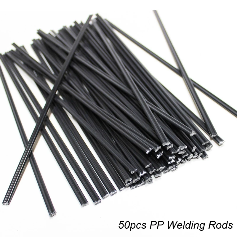 50Pcs 25Cm Plastic PP Welding Rods Car Bumper Repair Plastic Electrodes For Welder Sticks Kit Hand Hot Air Tools