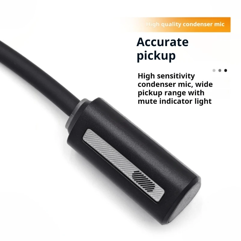 Replacement Removable Microphone for Delta II Gaming Headphones Computer 3.5Mm