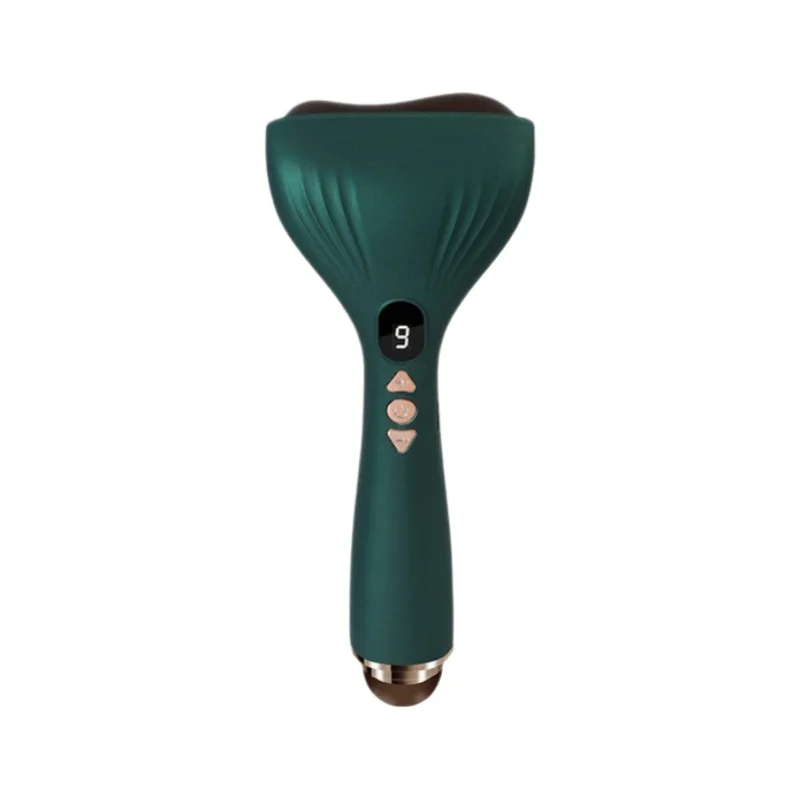 

Электрический массажер с подогревом: роскошный женский подарочный набор для ухода за кожей с технологией теплого скребка, профессиональный домашний спа-инструмент для лица ​