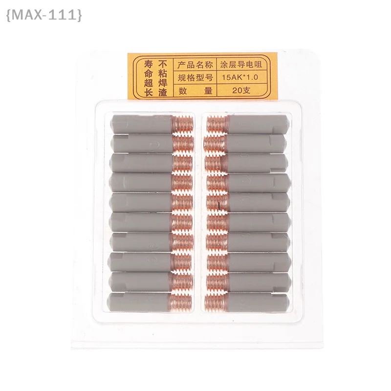 Replacement 15AK Contact Tips (0.8/1.0mm) & M6 Gas Nozzles - 2Pcs/Set with Protective Coating for MIG/MAG Welding Torches