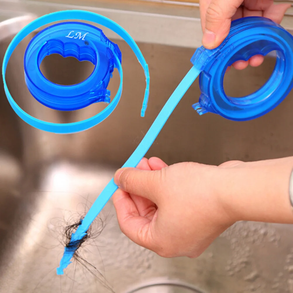 

Drain Auger Tool Plastic Snake Cleaner Multi-Tooth Clog Remover For Kitchen Bathroom Sink Bathtub Sewer Drain Opener