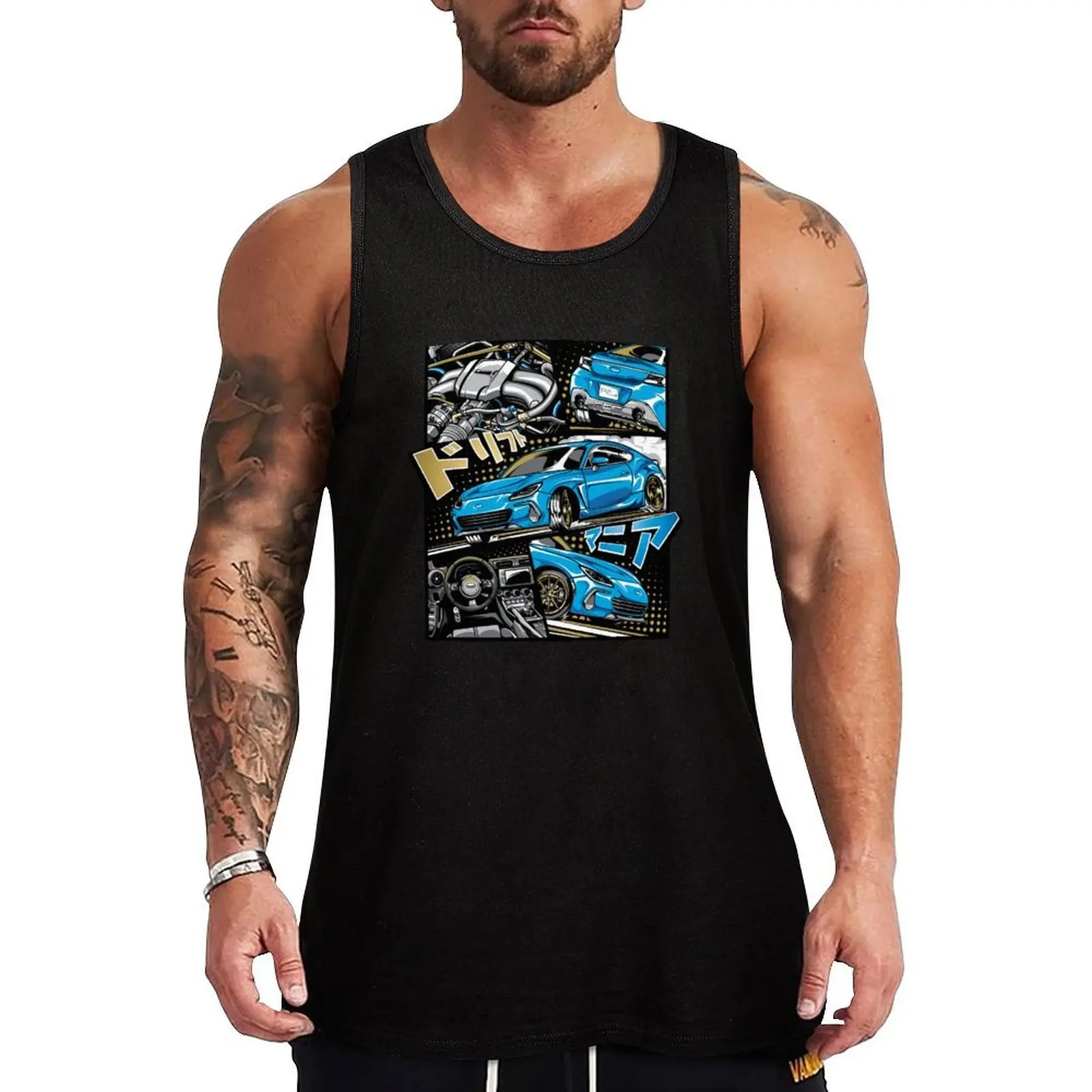 

Subie BRZ 2022 Tank Top muscle t-shirt gym clothes men Men's t-shirt