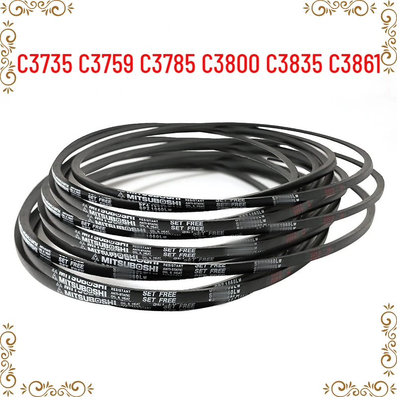 1PCS Japanese V-belt industrial belt C-belt C3735 C3759 C3785 C3800 C3835 C3861