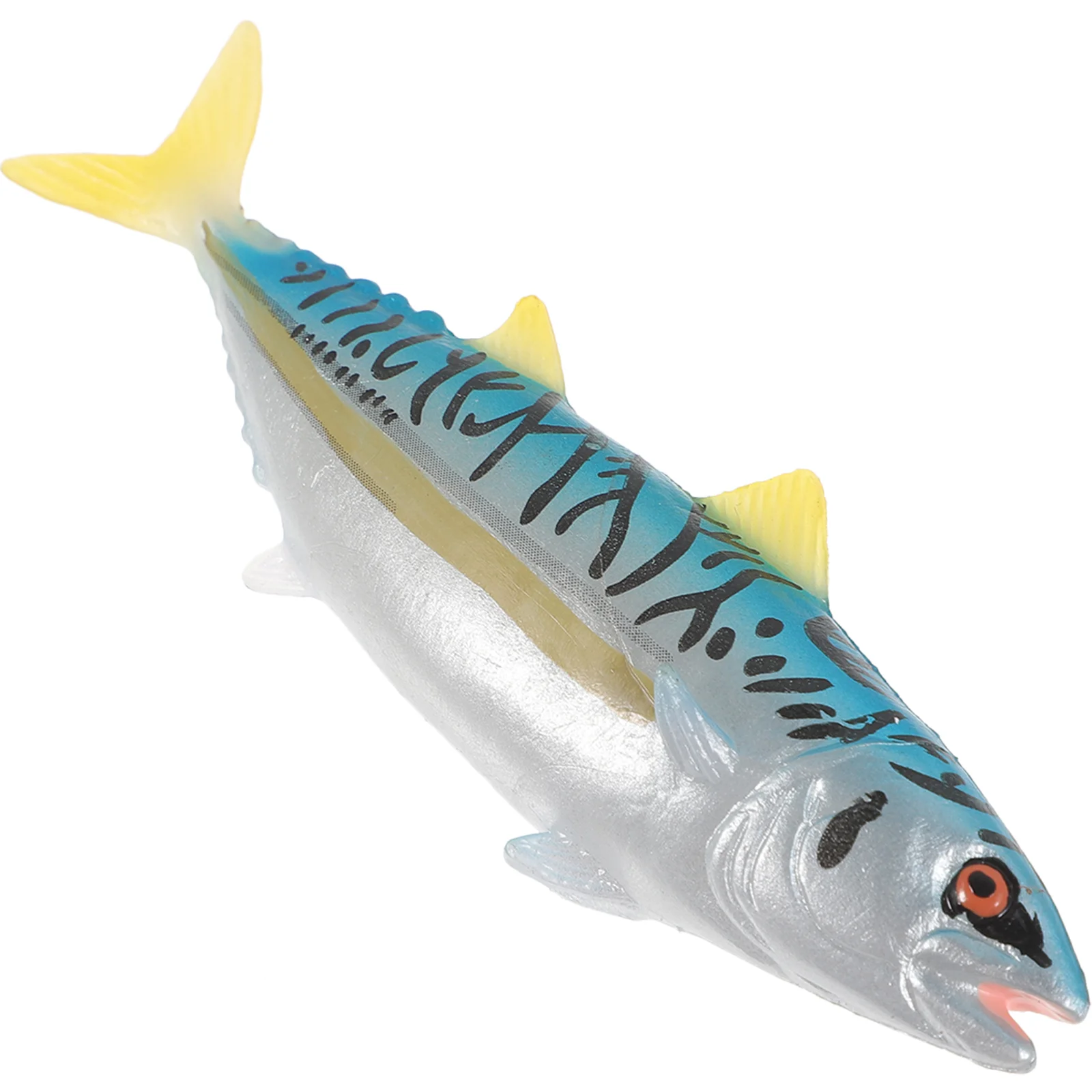 Simulated Tuna Fish Ornament Realistic Craft Toys Small Figurines Ornaments Desktop Model Kid