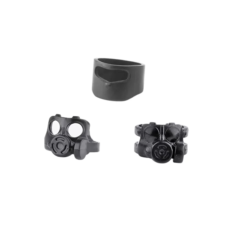 5 sztuk broń wojskowa MOC SWAT siły specjalne maska ​​gazowa Model żołnierza policja miejska akcesoria klocki do budowy figurki Mini zabawki