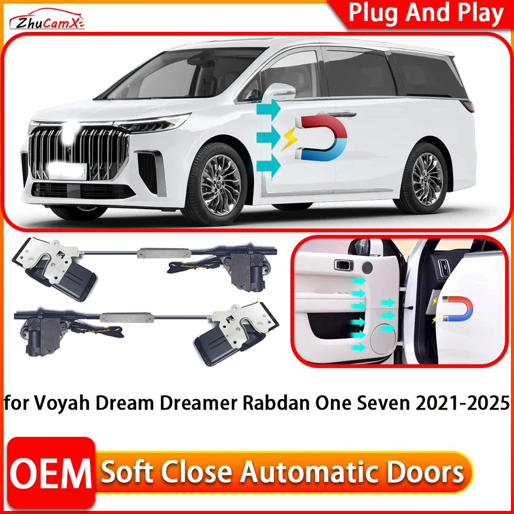 

for Voyah Dream Dreamer Rabdan One Seven 2021-2025 Electric Soft Close Door Closer Power Closing Door Comfort Closing System