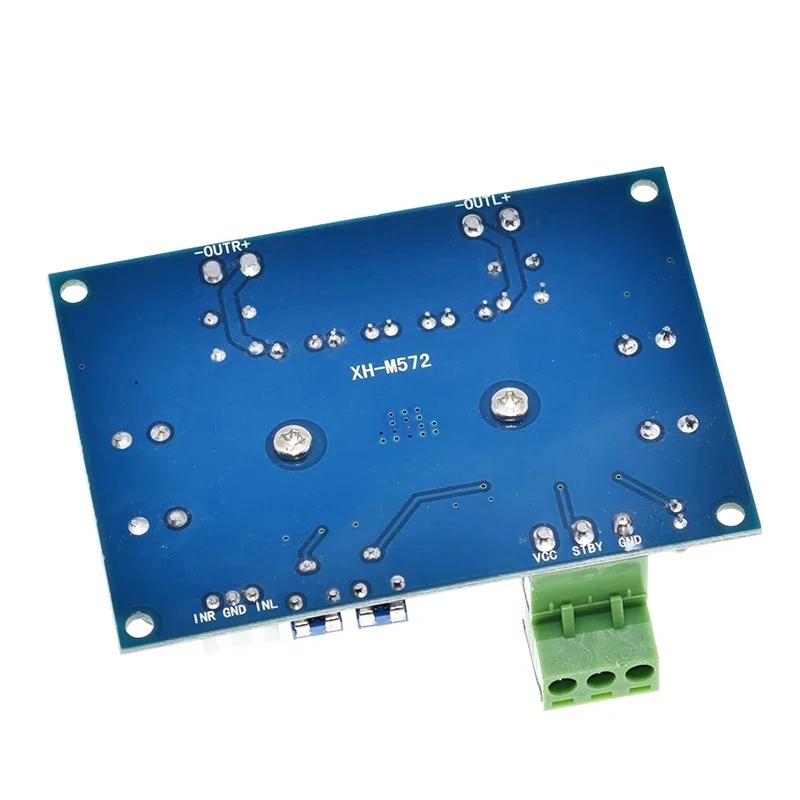 XH-M572 High-power digital power amplifier board TPA3116D2 chassis dedicated for plug-in 5-28V output 120W