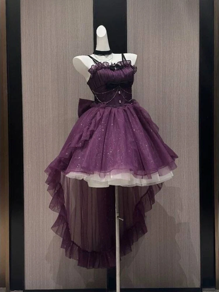 black and purple wedding dresses Order Gothic Dress Expertly crafted for a unique Gothic look Custom Black and Purple Wedding
