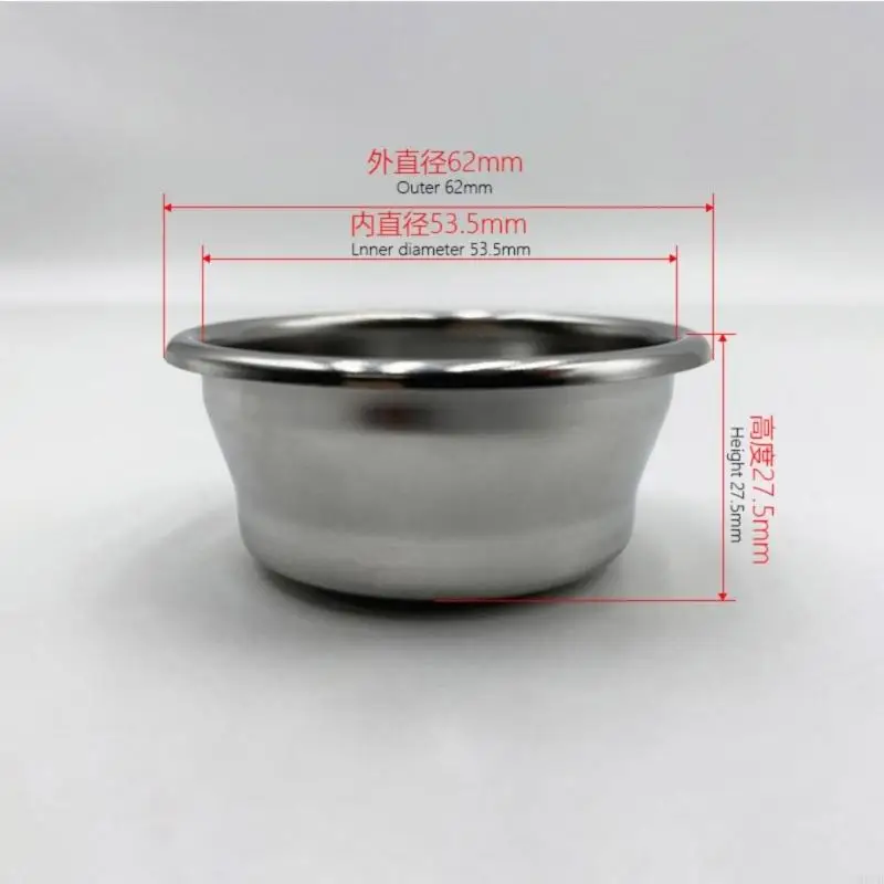 M6CB 54 mm Cesta filtro acero inoxidable Cesta doble capa para café para café