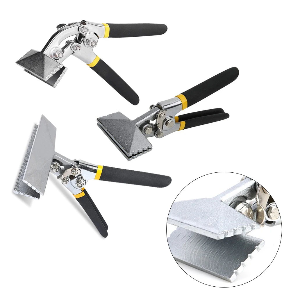 Sheet Metal Tools Bending Pliers Seaming Pliers Straight Elbow Handle Crimping Folding Tool Non-Slip Handle High Quality