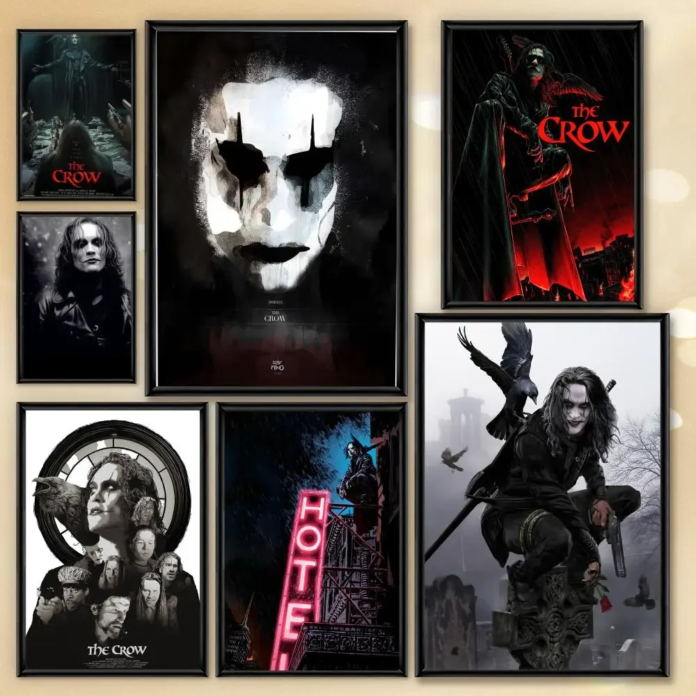 Film T-THE CROWS Poster HD PVC wasserdichte Wandkunst – selbstklebend wiederverwendbar für Home Office Bar