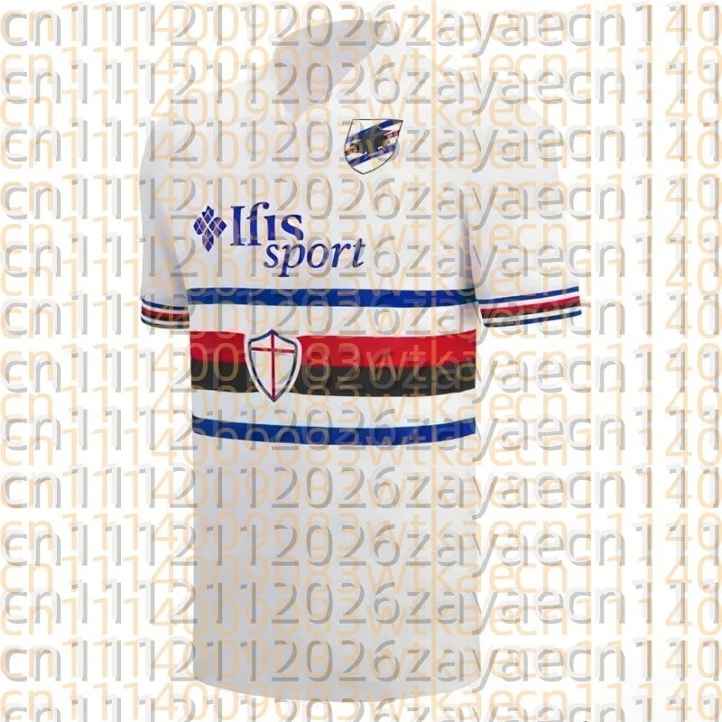 Italian Style UC Sampdoria 2026 New Arrival Hot Football Jersey Athletic Leisure T-Shirt Adult KIDs Unisex Y2K Family Kids Tees