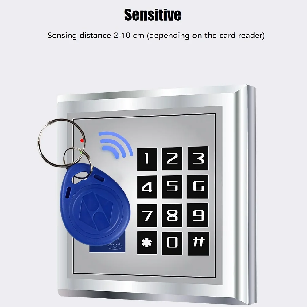 10Pcs EM4305 125Khz Key Copy Rewritable Writable Rewrite EM ID T5577 keyfobs RFID Tag Ring Card Proximity Token Access