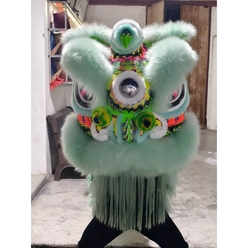 dance props, a complete set of lion dance, dance supplies,dance head, a full set of double singles for adults