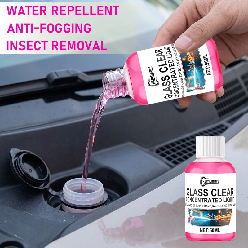 Concentrated Coating Waterproof Wiper Fluid for Car Glass Rain And Fog Resistant Formula That Keeps Windshield Smooth