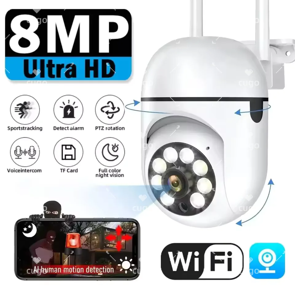 8MP 4K Wifi Wireles… - image