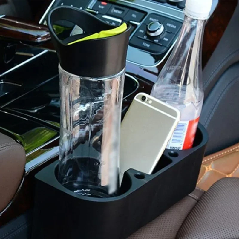 

Seat Middle Gap Car Storage Box-Deluxe Durable,Adjustable Sections,Cup Holder,Maintain Car,Auto Organizer,Car Storage Accessory