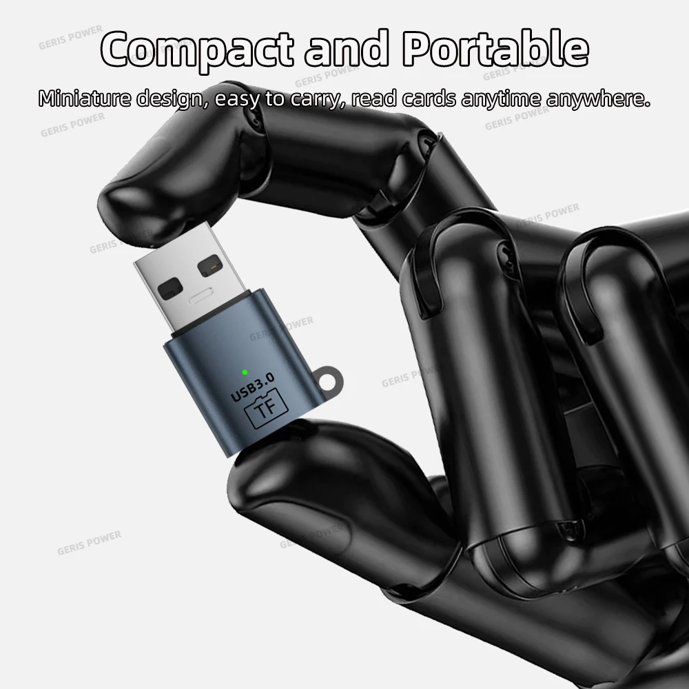 ​Type C/USB Card Reader USB 3.0 Mini Type C to SD Micro SD TF Memory Card Reader Adapter for PC Laptop Accessory TF Card Reader image 5