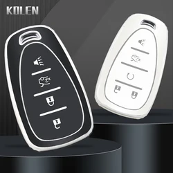 TPU Car Remote Key Case Cover Shell Fob For Chevrolet Chevy Malibu Camaro Cruze Traverse Spark Equinox Sonic Volt Bolt Keychain