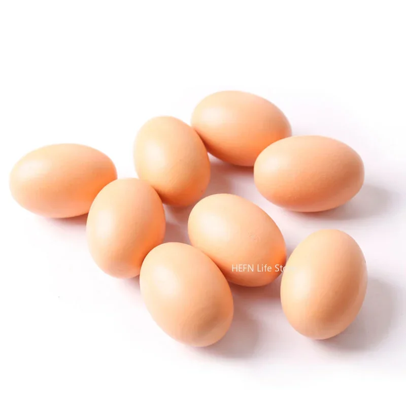 Small Fake Eggs for Chicken House, Farm Animal Supplies, Cages Accessories, Guide Chicken Nest, Egg Painting, 5.5x4cm, 1Pc