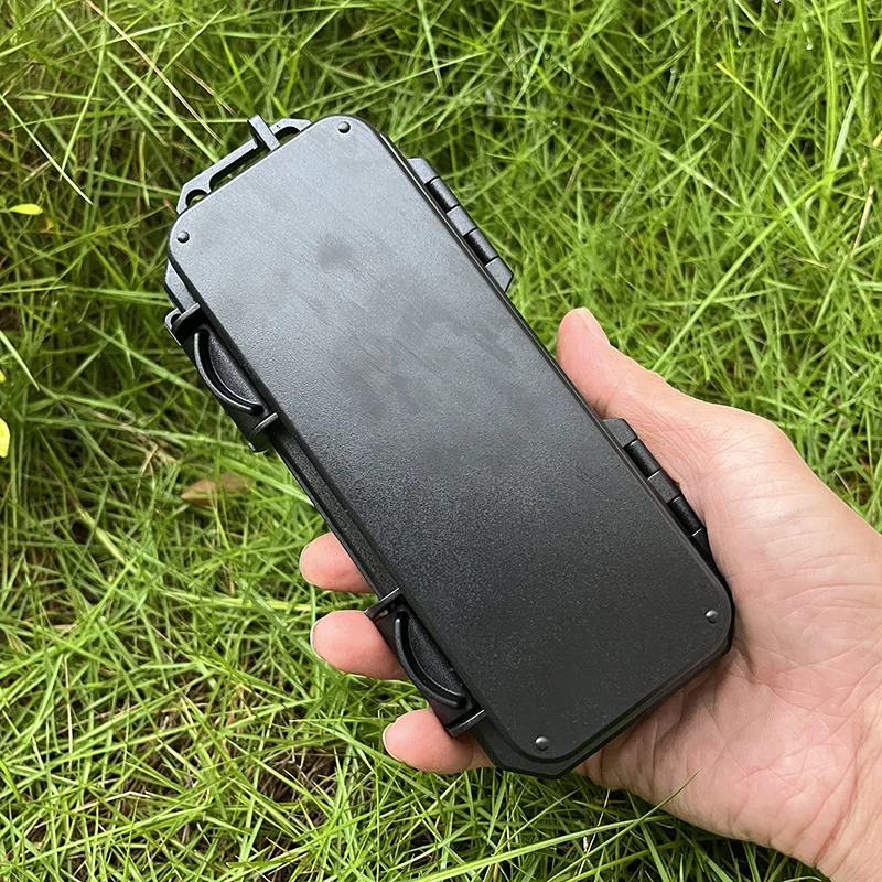 أداة الأجهزة مقاومة للماء ومضادة للسقوط صندوق تخزين EDC محمول من البلاستيك المقاوم للصدمات صندوق أدوات كابل بيانات سماعة الرأس