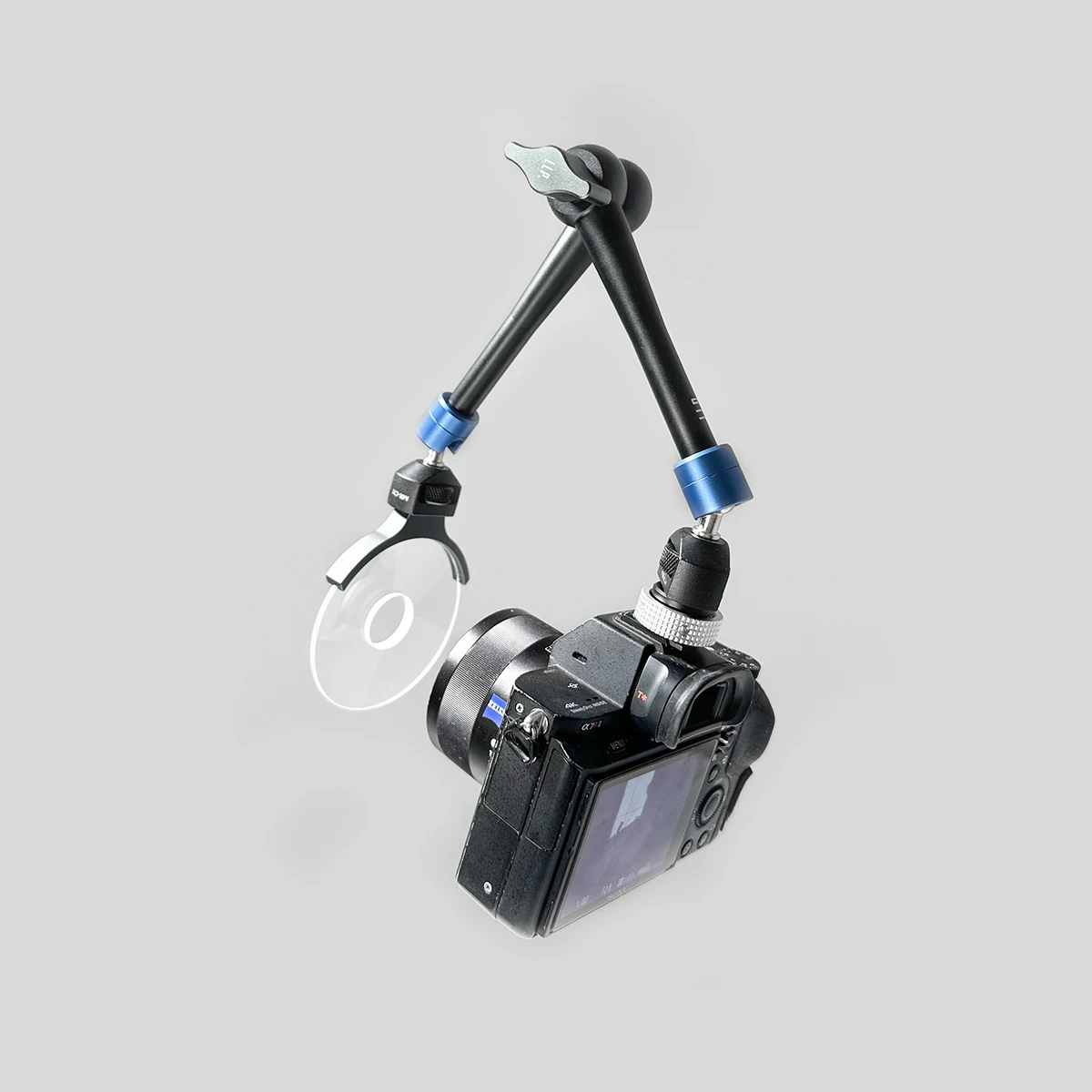 11\'\' Arri Locating Pin 1/4 Screw Metal Magic Arm for DSLR Cameras, articulating arms,Light Monitor