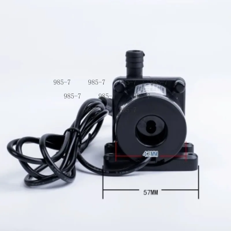 DC-02 Submersible Pump, 12 Volt Brushless Motor High Lift Water Pump for Irrigation Use