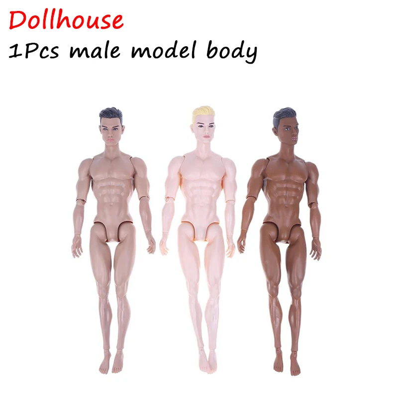 

1/6 Male Doll 35cm Height Man Doll White/Normal/Tan Skin Strong Man Bodybuilding Material Three Skin Colors Available