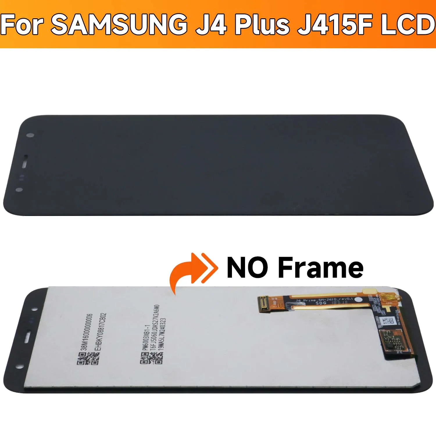 High Quality Display For Samsung J4+ 2018 J4 Plus J415 J415F J410 J6 Prime J6 Plus 2018 J610 LCD Display Touch Screen