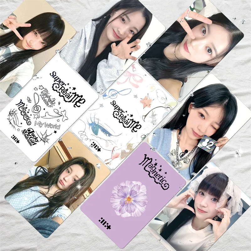 KPOP ILLIT Druo Cards Photocards, Album Girls Group, GerCollection Gift, Postcards, Photo Card, Fan Gifts, 55Pcs per Set
