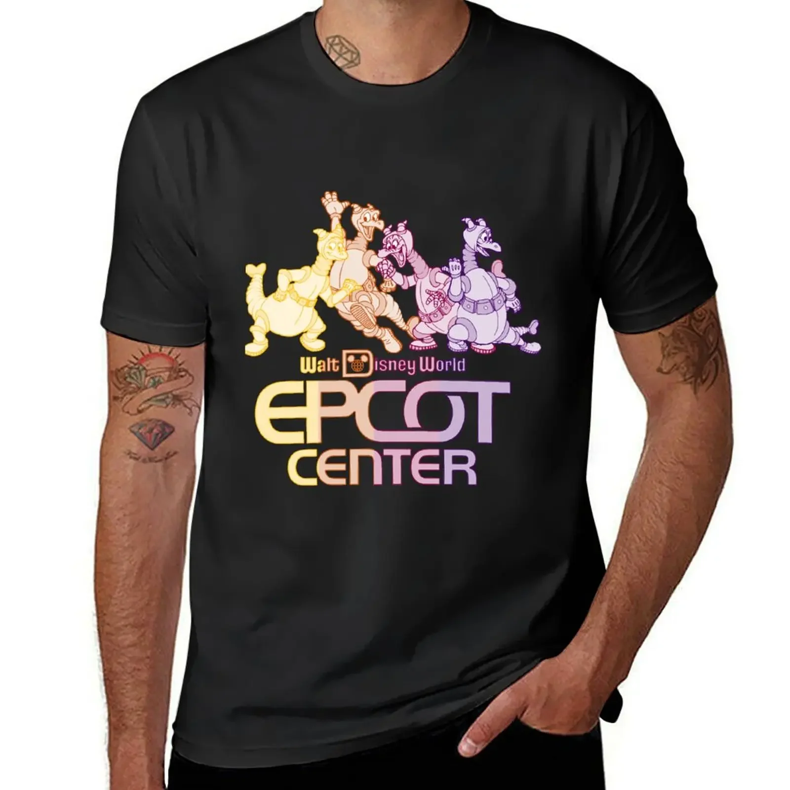 Мужская футболка с рисунком, большие размеры