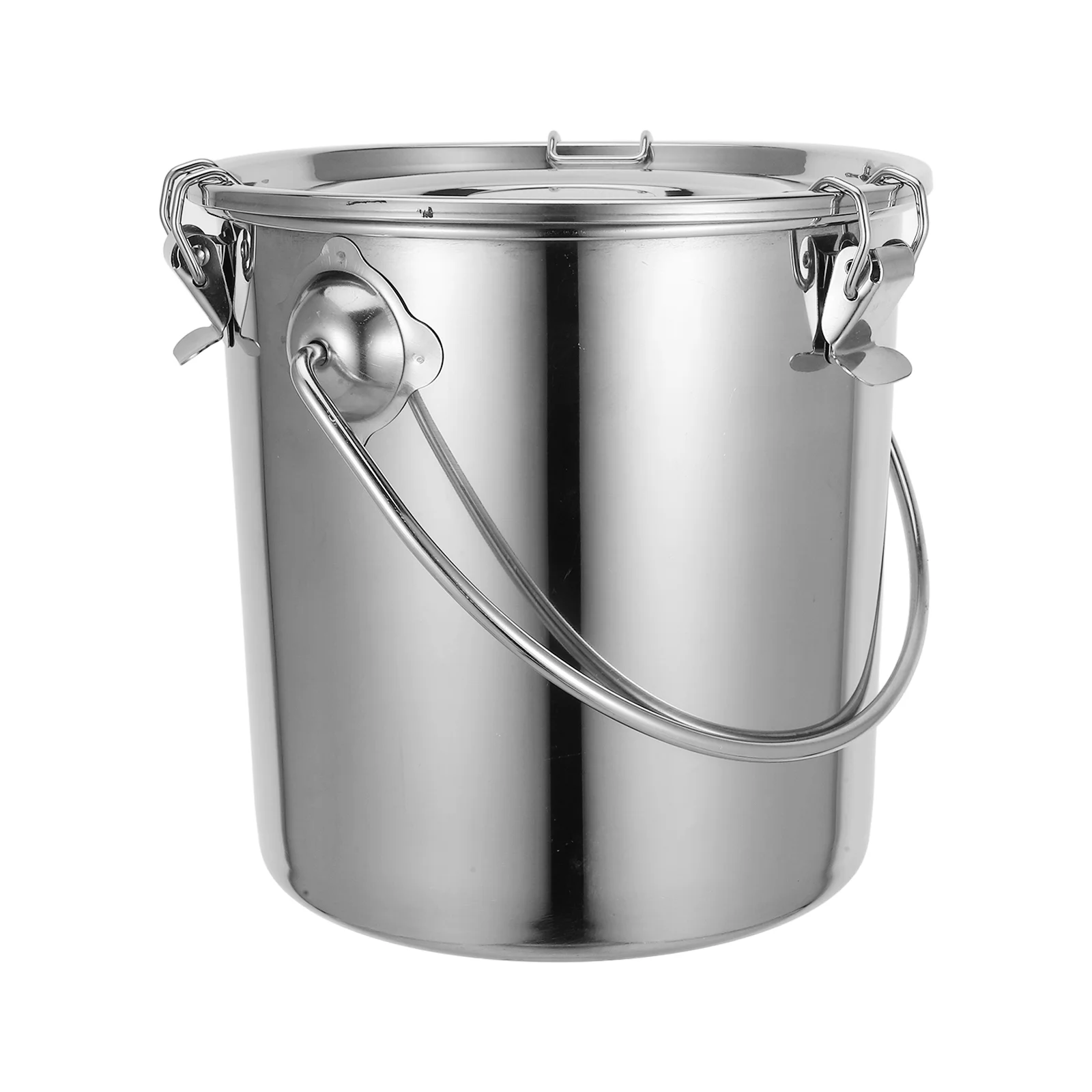 

Sealed Bucket Grease Storage Water Stainless Steel Airtight Barrel Sealing Container With Lid Food Containers Lids