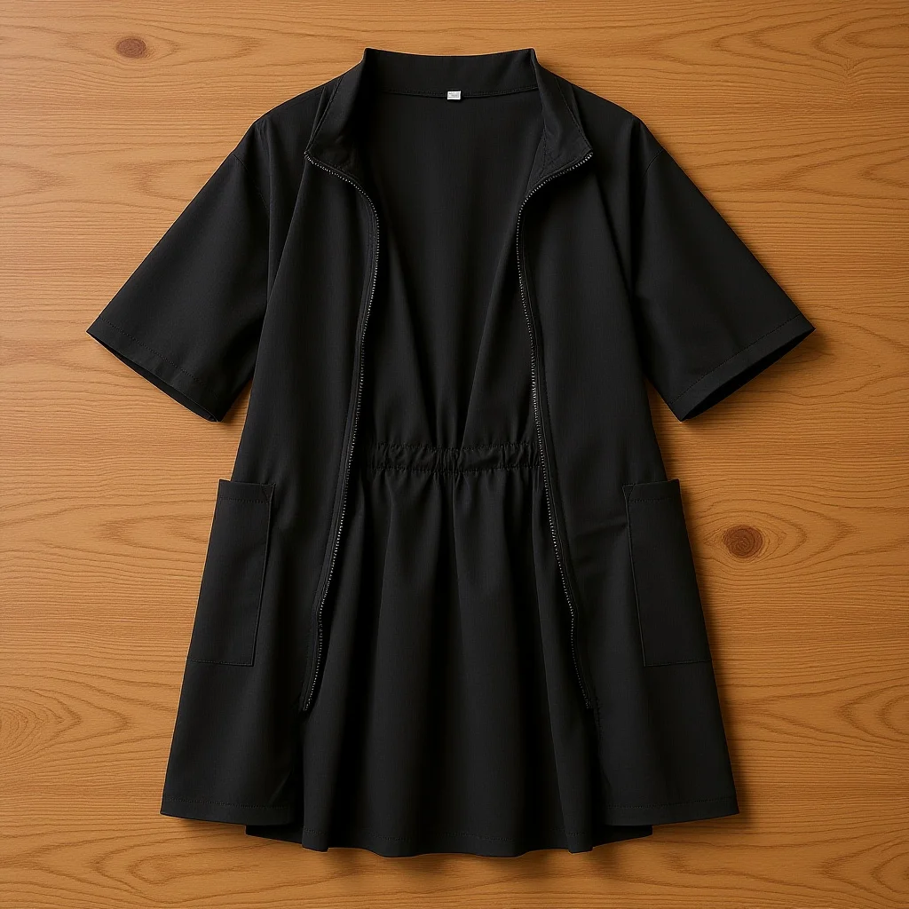 

Pet Salon Grooming Apron Waterproof Uniform for Women Nylon Dog Cat Beauty Workwear Black Shop Uniform Dog Grooming Apron