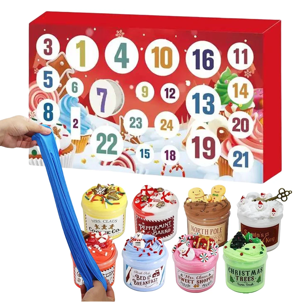 الوحل تقويم القدوم 2024 24 يوما عيد الميلاد العد التنازلي التقويم لتقوم بها بنفسك الوحل عدة عيد الميلاد تقويم القدوم هدايا عيد الميلاد للأطفال #4