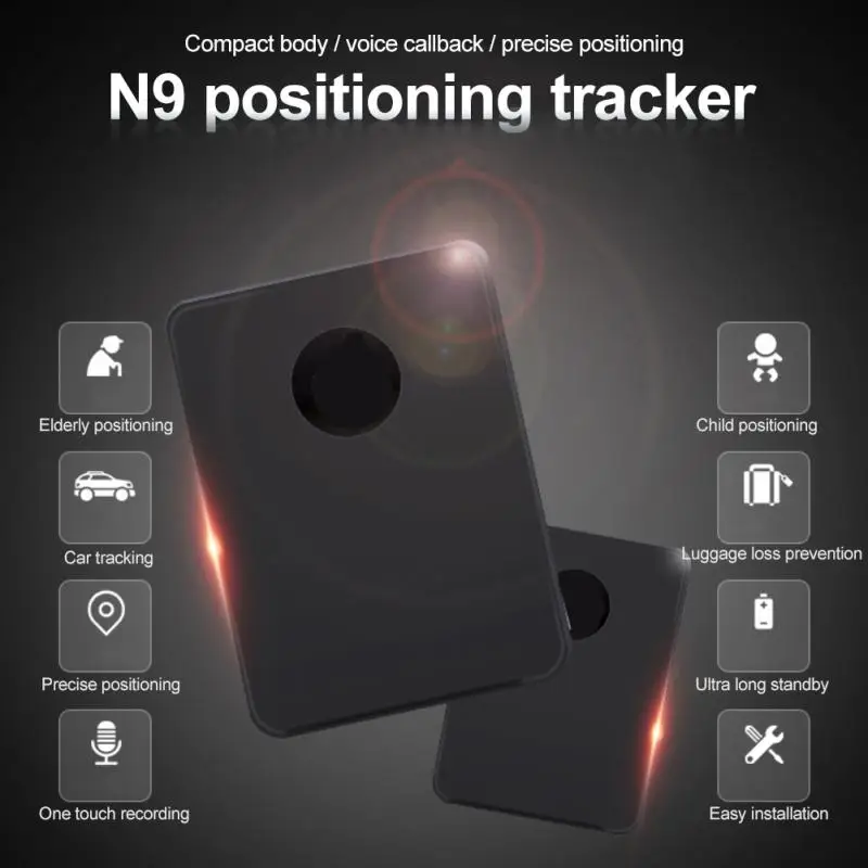 N9 drahtlose gsm hören Audio-Bugging-Überwachung Sprach erkennung Auto GPS-Tracker Echtzeit hören Audio-Abhör-Abhör gerät