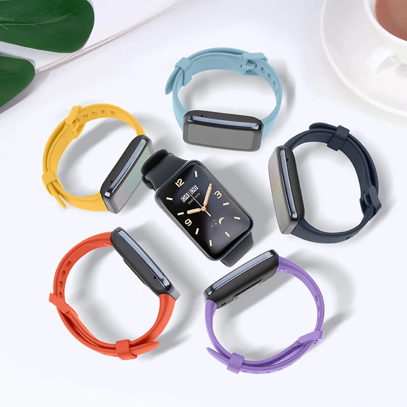 Pasek zamienny dla Mi Band 7 Pro pasek silikonowy pasek do Xiaomi Mi Band 7 Pro bransoletka dla opaska Xiaomi 7 Pro Pro