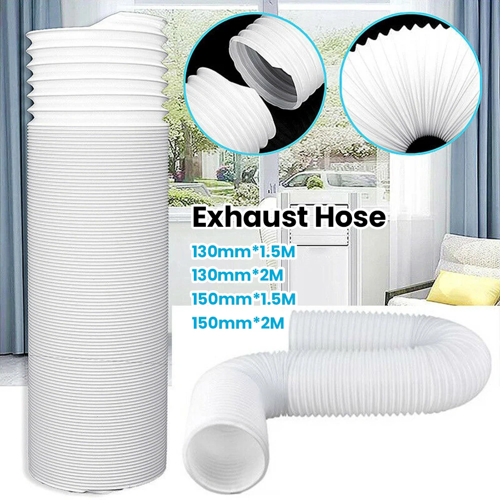 Universal Duct Extension Pipe Telescopic Duct Outlet Ventilation Pipe Extension Duct Ventilator Pipe for Mobile Air Conditioning