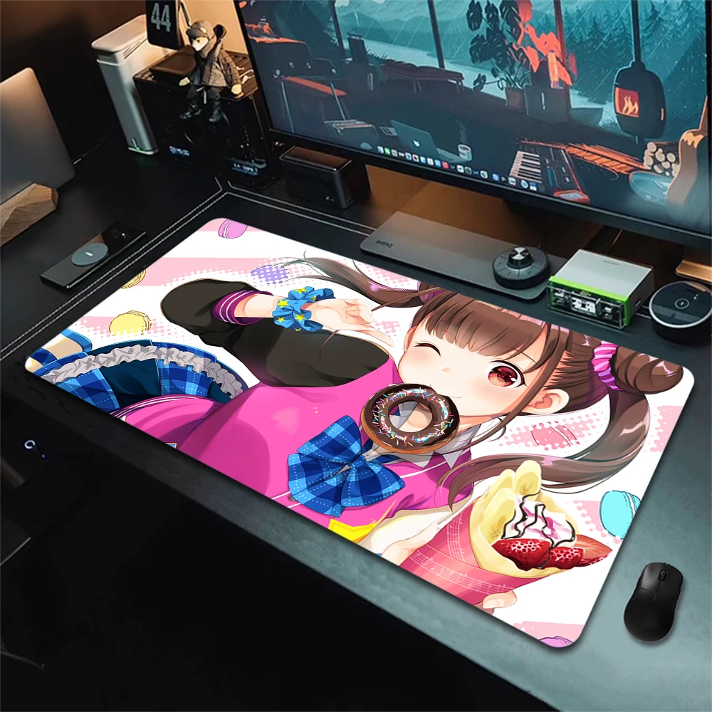 Art Mouse Pad graffiti style Large Mousepad Premium Big Office Locking Edge Mousepad Anime Mouse Mat Rubber Computer Table Mats