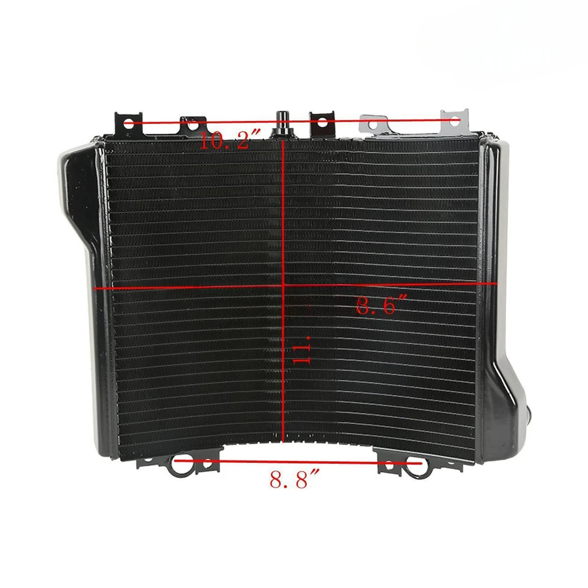 Suitable for Motorcycle Water Tank Assembly ZX-11 Zzr1100 Radiator D1-D9 Water Cooling 1993-2001