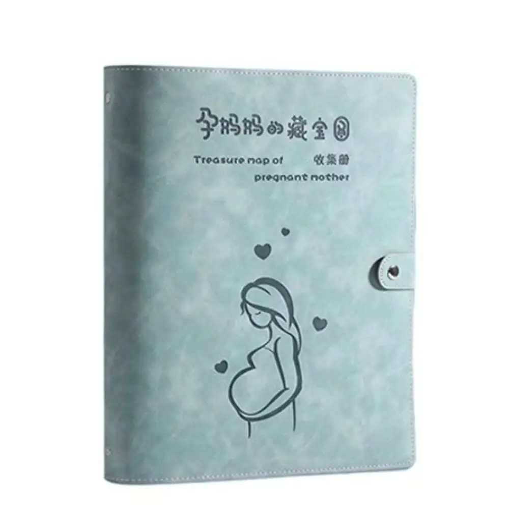 PU Leather Inspection Report Folder Binder a4 a5 Pregnancy Booklet High Quality Large Capacity Commemorative Handbook