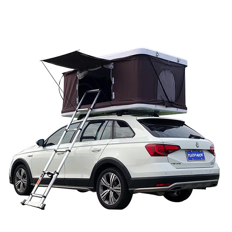 

Diy Folding 4x4 Wd Suv pop-up open outdoor Canvas camping box ABS automatic hard shell roof top car rooftop tent for sale