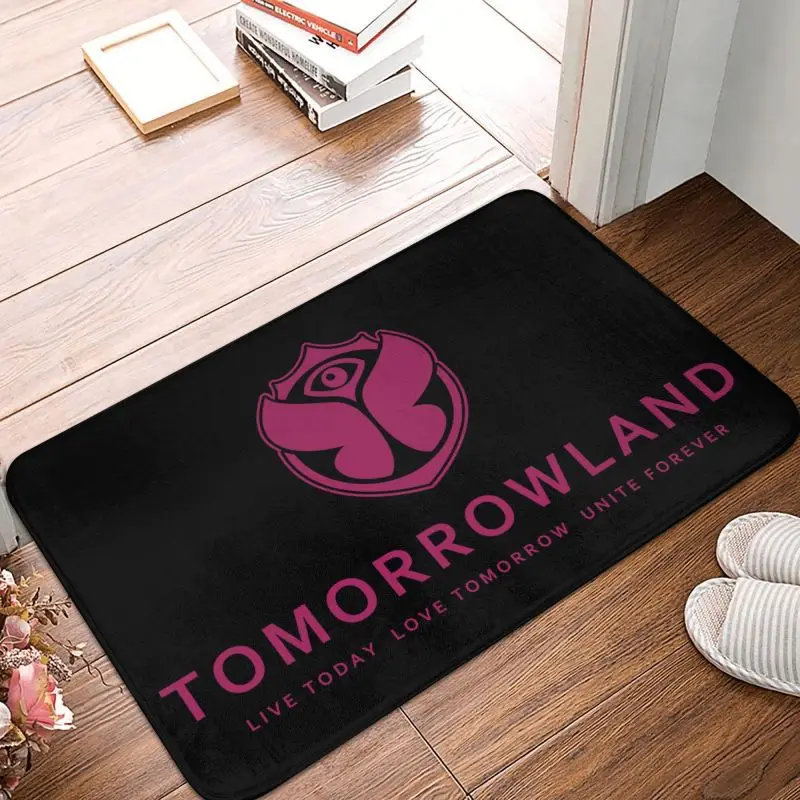 Welcome Tomorrowland Door Floor Bath Mats Belgian Electronic Dance Music Festival Doormat Garden Living Room Entrance Carpet Rug