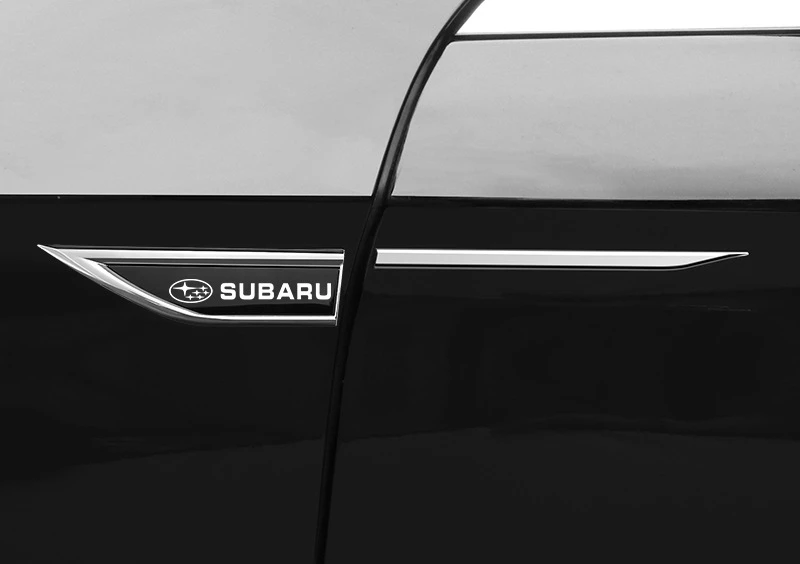 

Subaru Forester, Outback, Impreza WRX, Legacy, BRZ Fender Side Decals & Body Metal Stickers