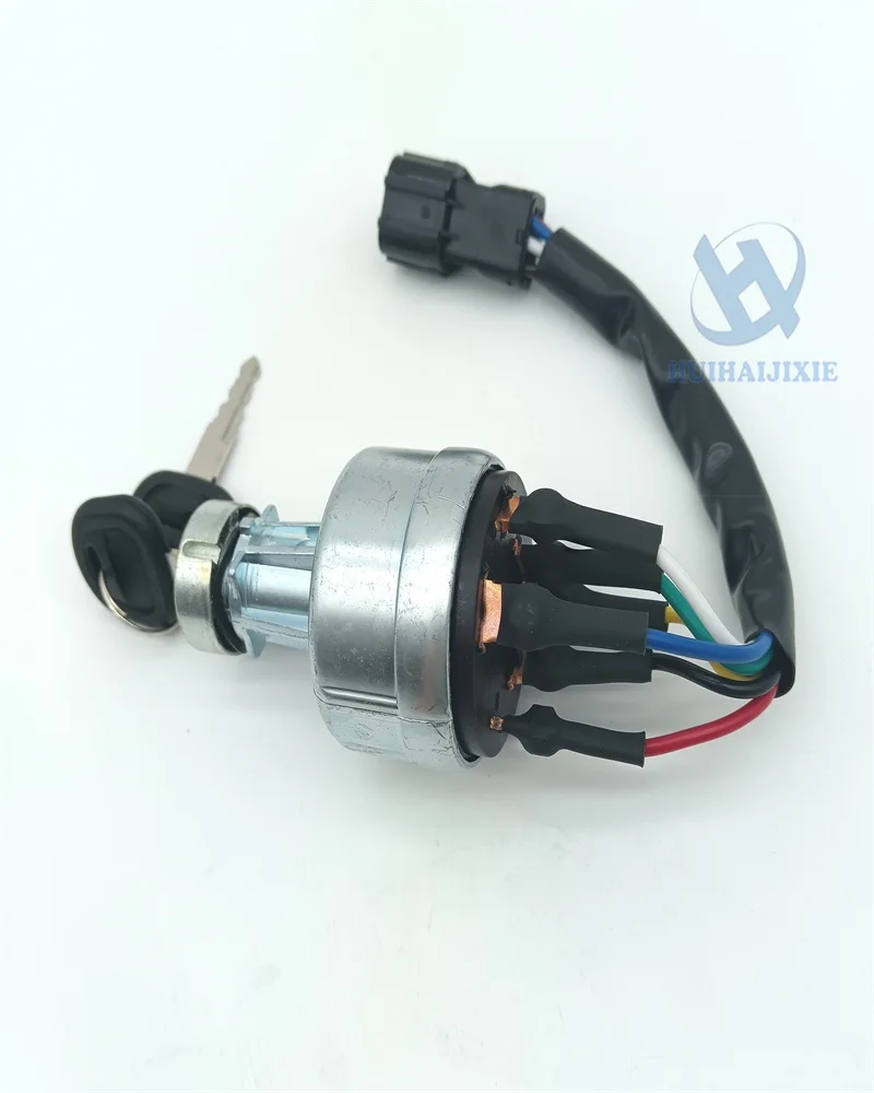 For Hyundai R200-5 R210-5 R210-7 Excavator Ignition Start Switch 21E6-10430 21N4-10401 21N4-10400 21E610430 21N410401 21N410400