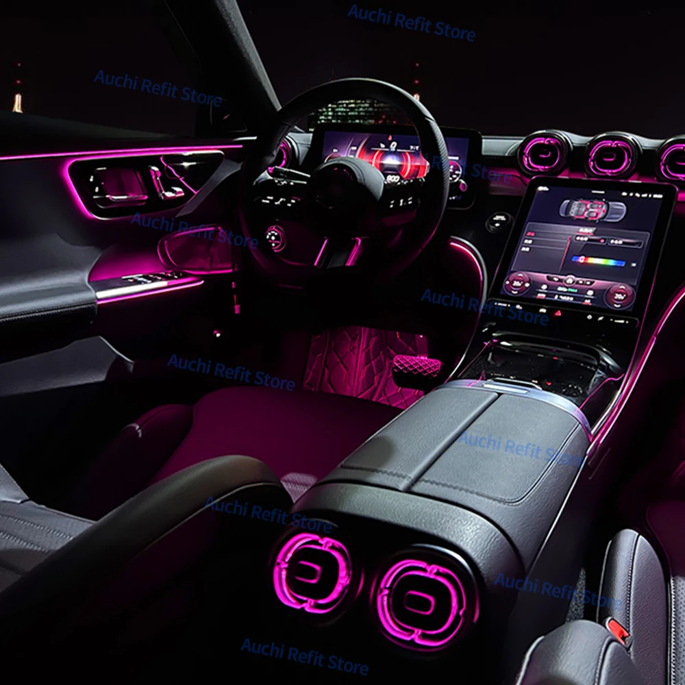 Mercedes-Benz Collection ベンツLEDトーチ　M3009 64Color LED Vent Decorative Lamp For Mercedes Benz New GLC X254