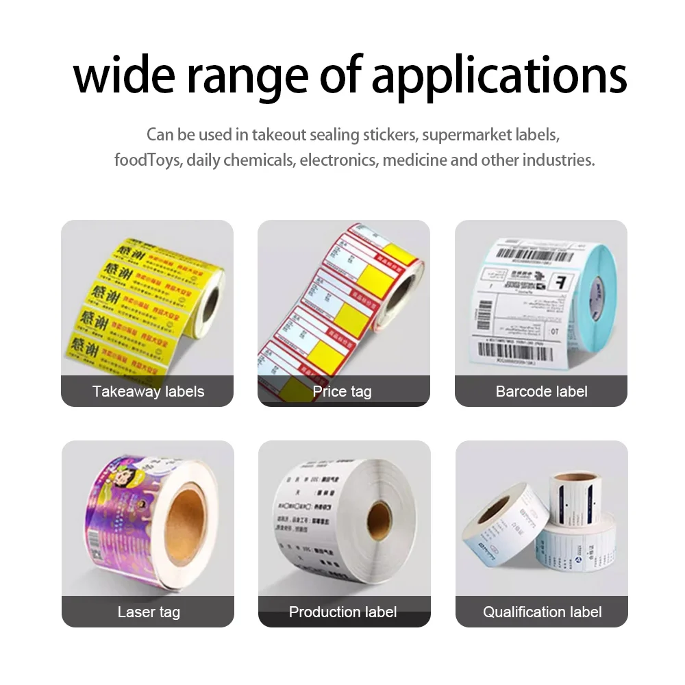 Takeaway Sealing Sticker Peeling Machine Portable Label Automatic Peeling Machine Sticker Separator Quick Tear Labeling Machine